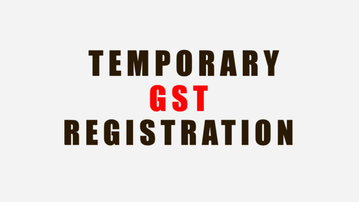 GST Temporary Registration