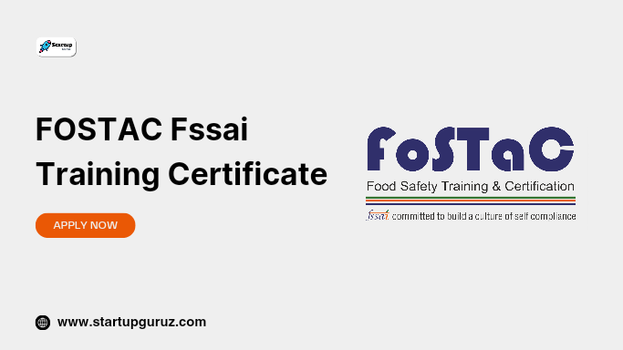 FOSTAC Fssai Training Certificate