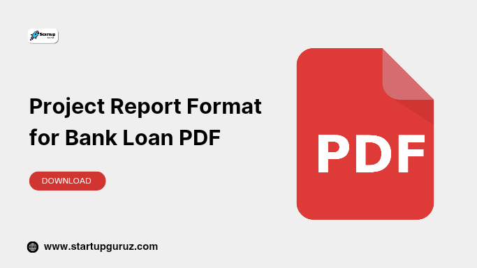 Project Report Format for Bank Loan PDF