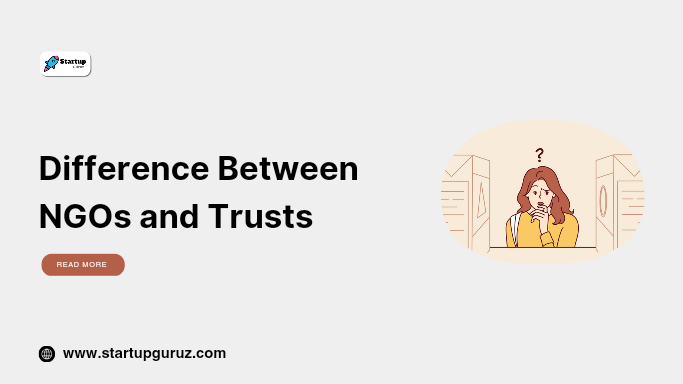 difference between ngo and trust