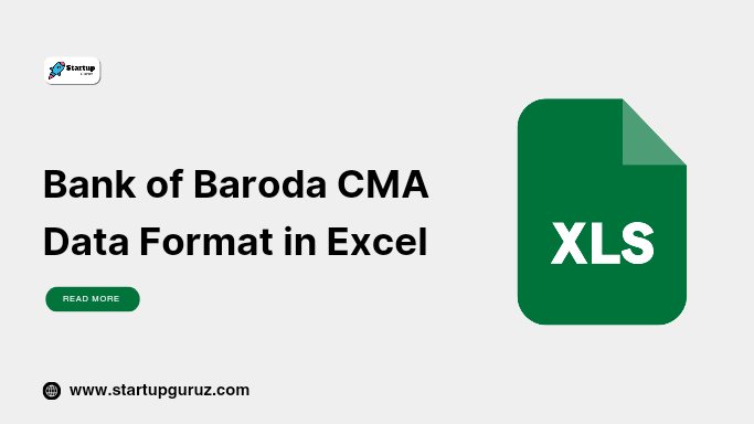 Bank of Baroda CMA Data Format in Excel