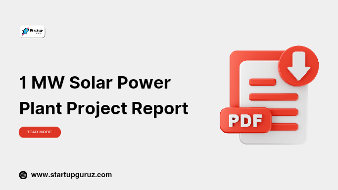 1 MW Solar Power Plant Project Report