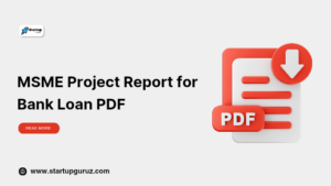 MSME Project Report for Bank Loan PDF